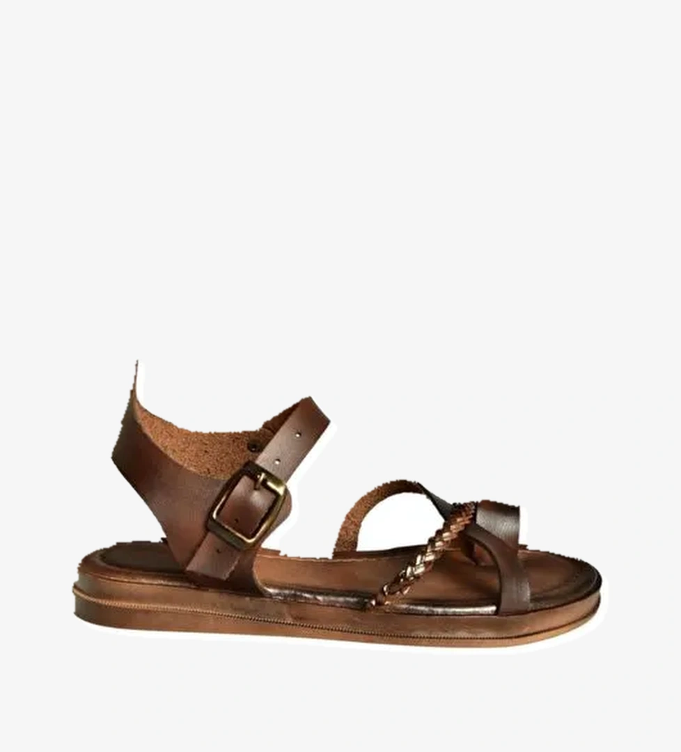 Fox Shoes Kahverengi Kadın Sandalet U390905303 model görseli