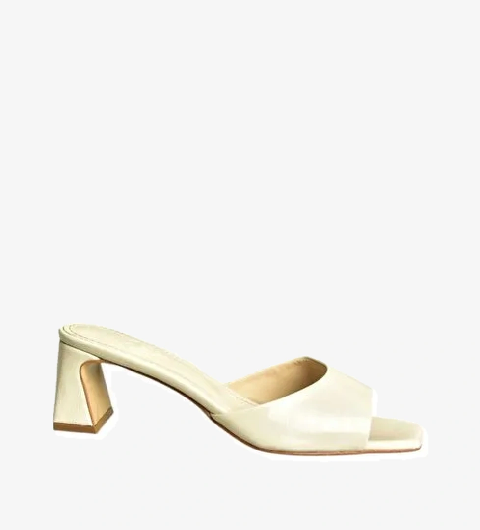 Bej Kadın Topuklu Ayakkabı U654081109 - Görsel 1