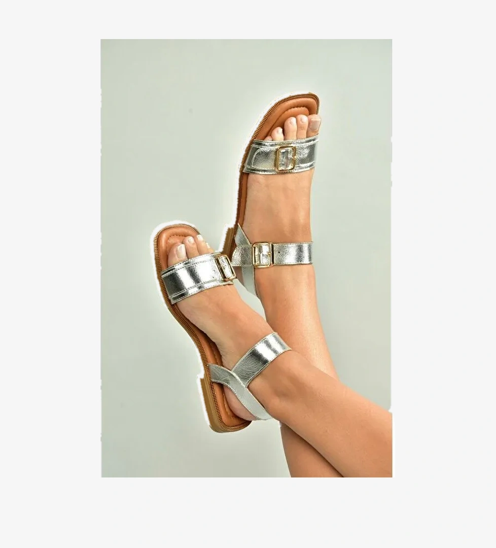 Gümüş Kadın Sandalet U944834003