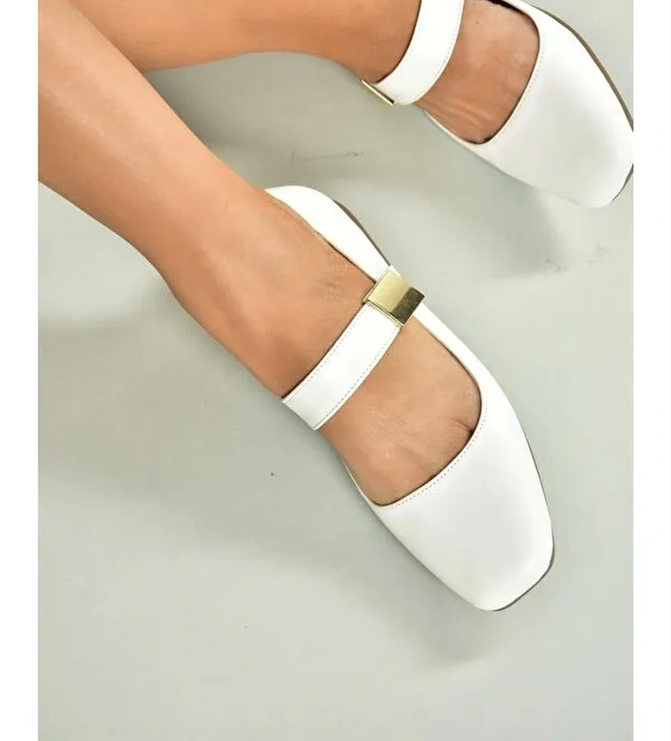 Fox Shoes Sarı Fox Shoes Babet Kadın