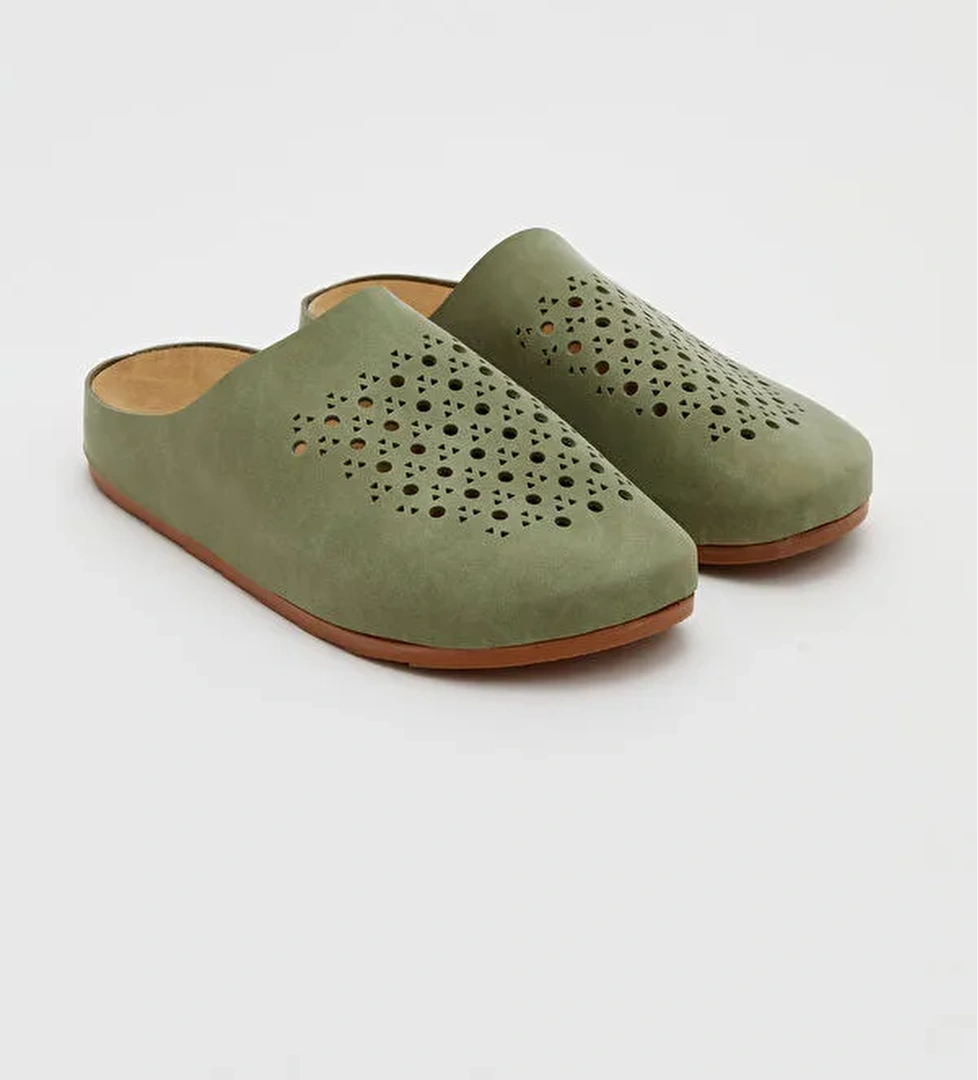 Süet Görünümlü Kadın Terlik