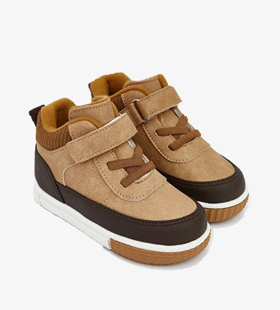 Lcw Steps Süet Görünümlü Erkek Bebek Bot model görseli