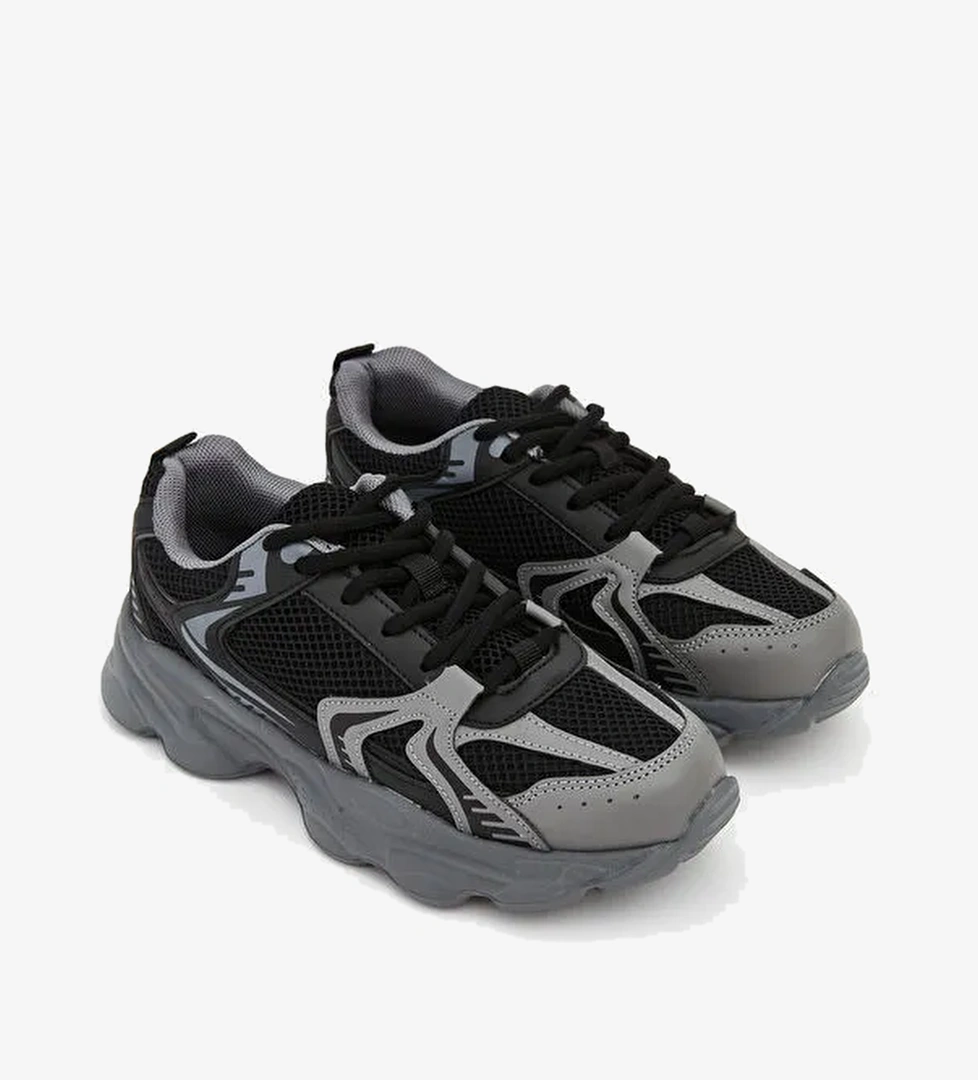 Bağcıklı Erkek Çocuk Spor Ayakkabı - Görsel 1