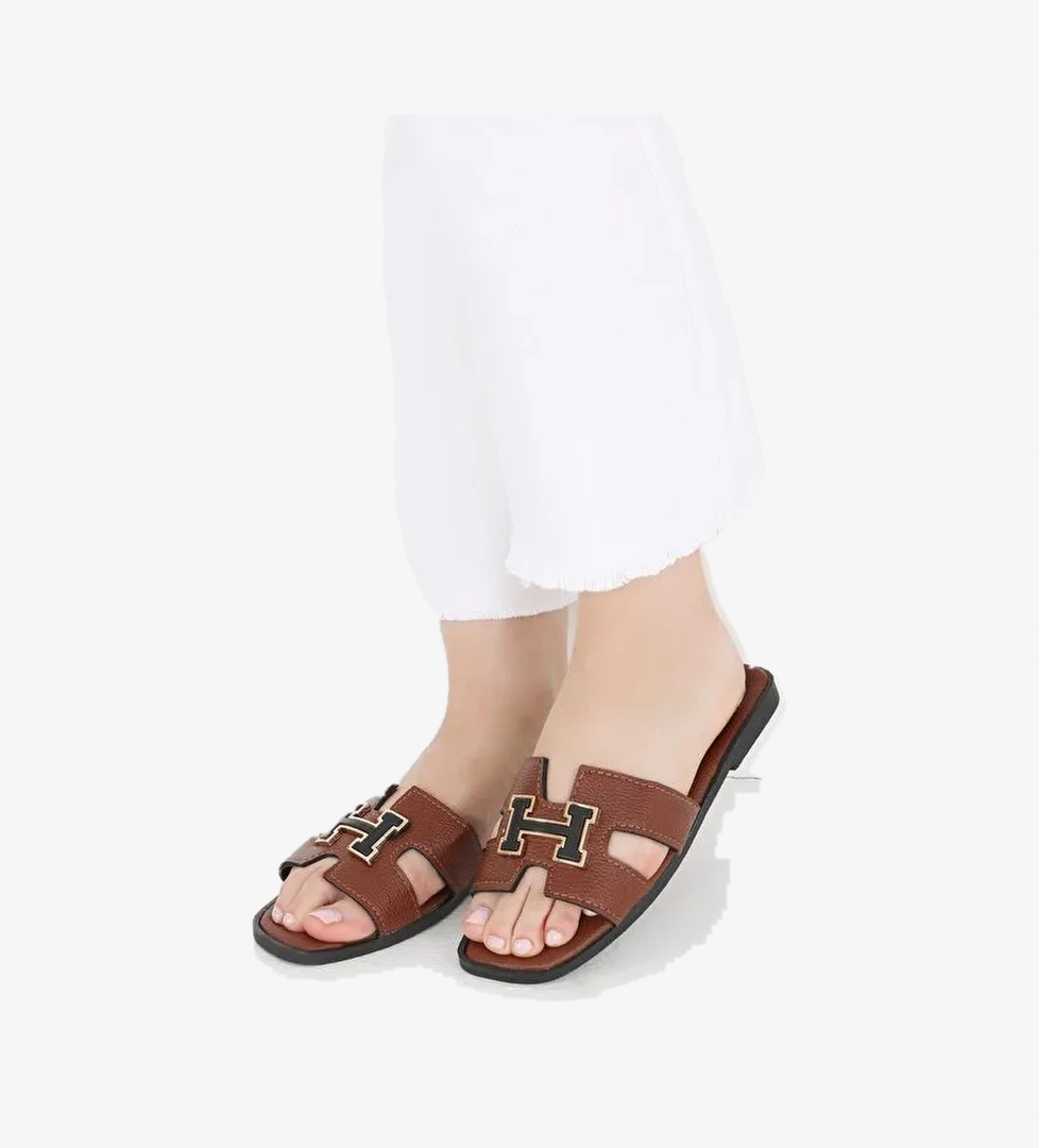 Kadın Taba H Tokalı Terlik - 27407