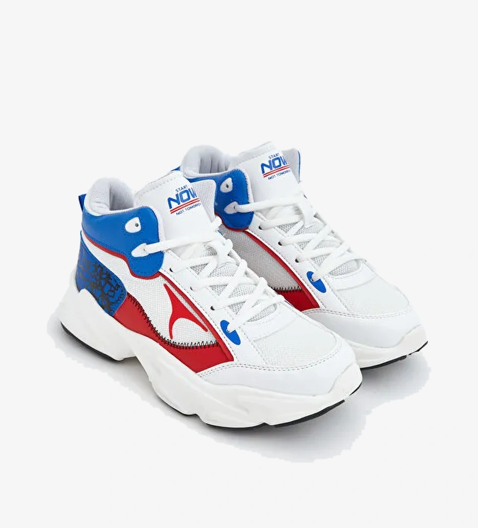 Baskılı Erkek Çocuk Spor Ayakkabı