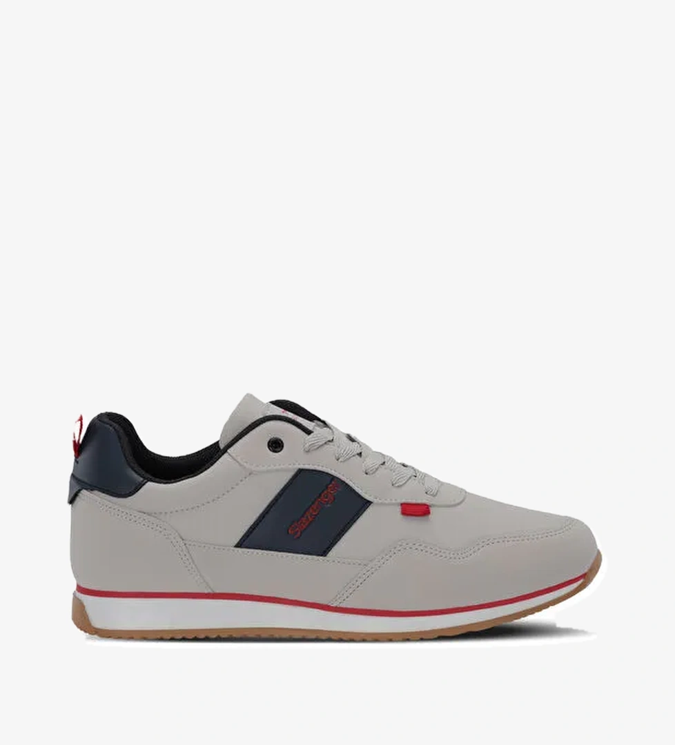 OFFENSE Erkek Gri Günlük Spor Ayakkabısı