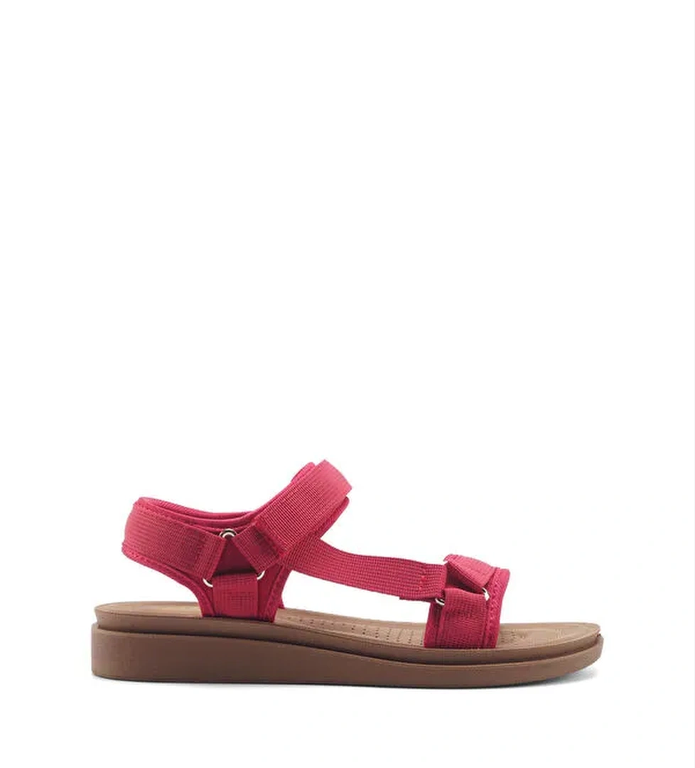 Polaris 166924.Z5FX Kırmızı Kadın Comfort Sandalet model görseli