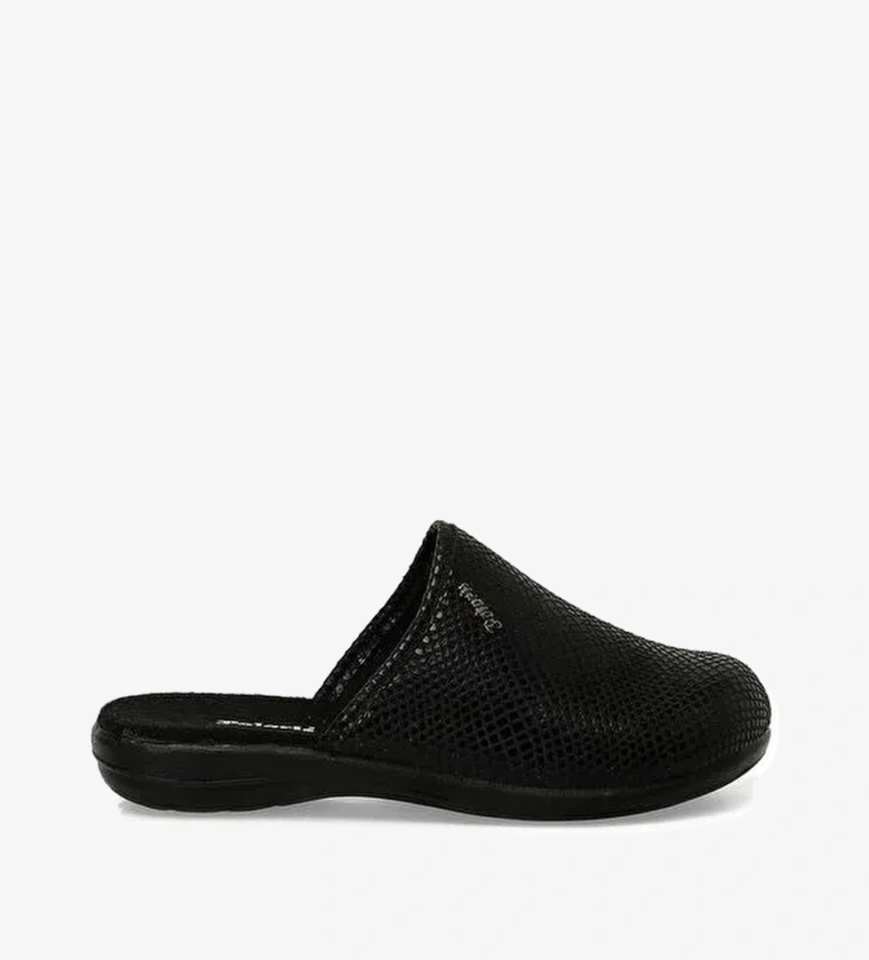 609014.Z5PR Siyah Kadın Ev Terliği - Görsel 1