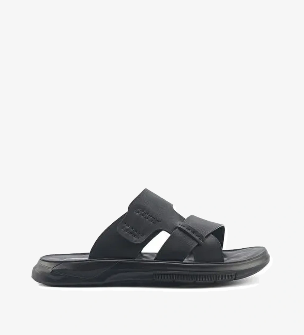 408016.M5FX Siyah Erkek Terlik - Görsel 1