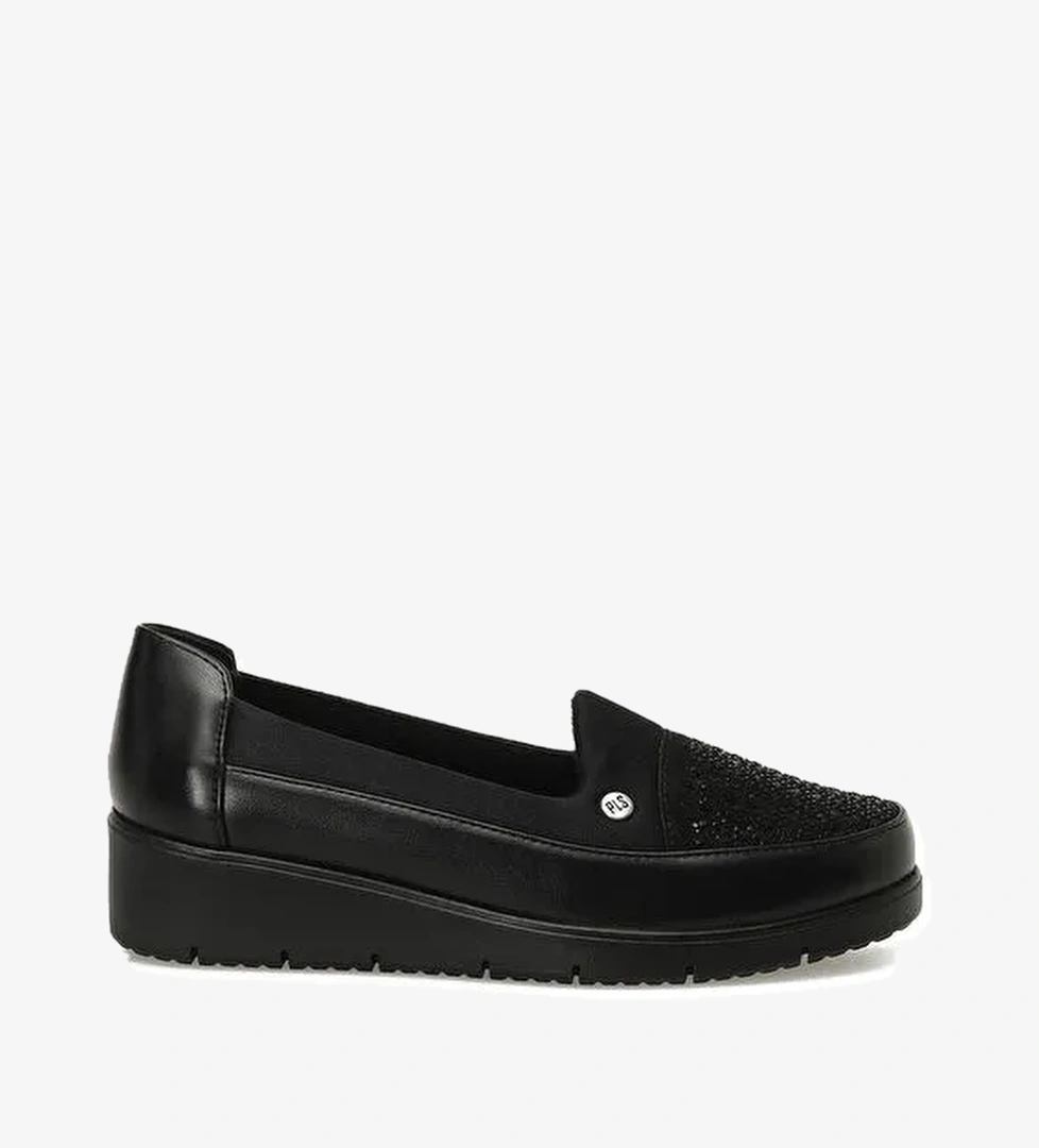 167021.Z5PR Siyah Kadın Dolgu Ayakkabı - Görsel 1