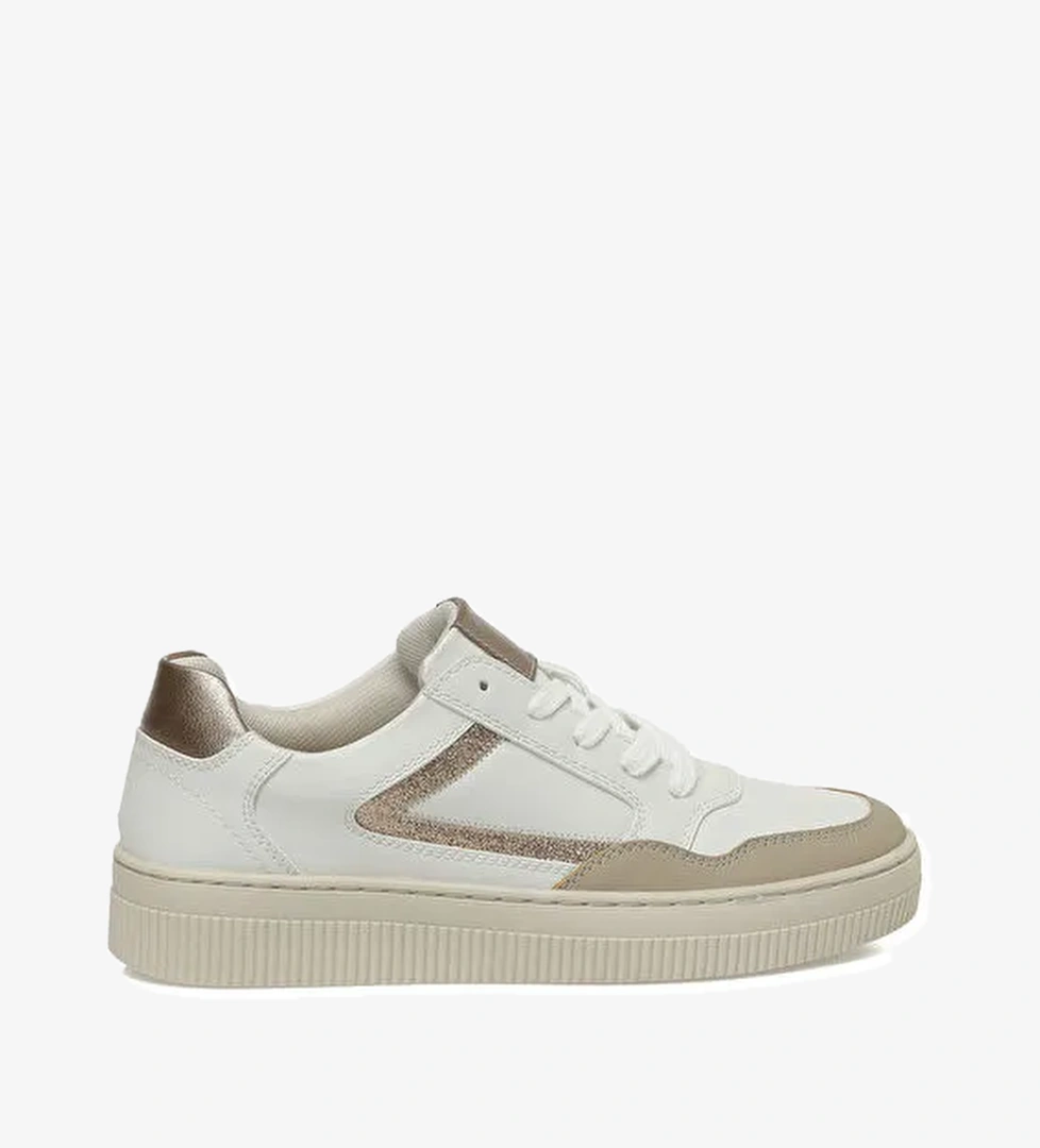 326521.Z 5PR Bej Kadın Sneaker - Görsel 1