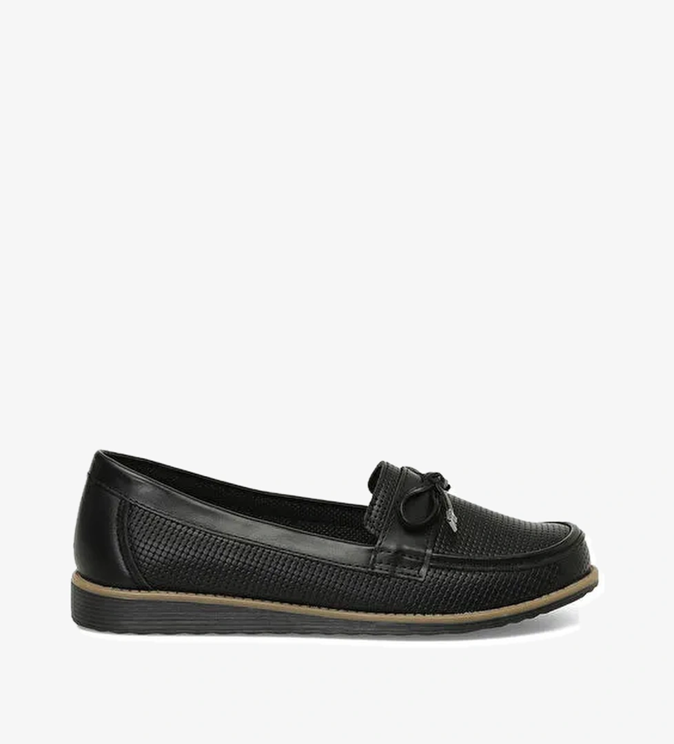 162529.Z5FX Siyah Kadın Loafer - Görsel 1