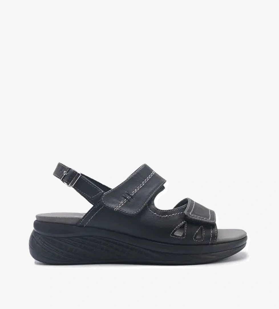 Polaris 5 Nokta 105486.Z5FX Siyah Kadın Comfort Sandalet model görseli