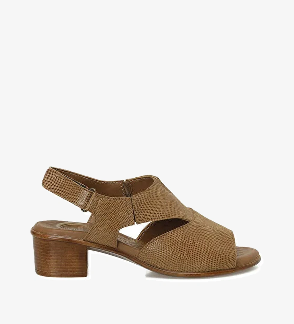 105498.Z5FX Taba Kadın Comfort Sandalet - Görsel 1