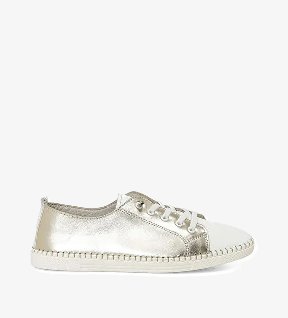 105475.Z5FX Altın Kadın Comfort Ayakkabı - Görsel 1