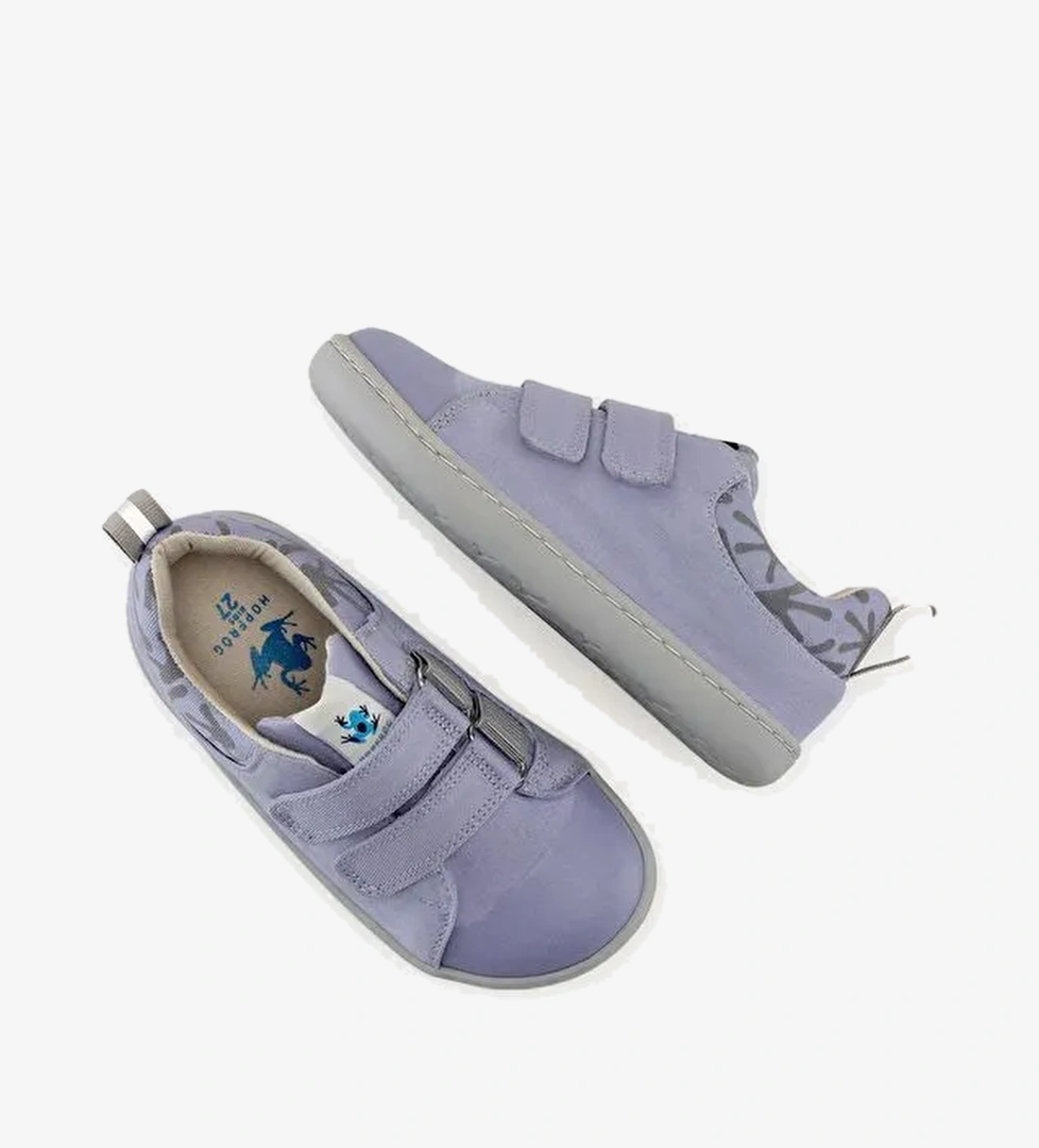 Smart Walker Canvas Play Lila Barefoot Çocuk Ayakkabı