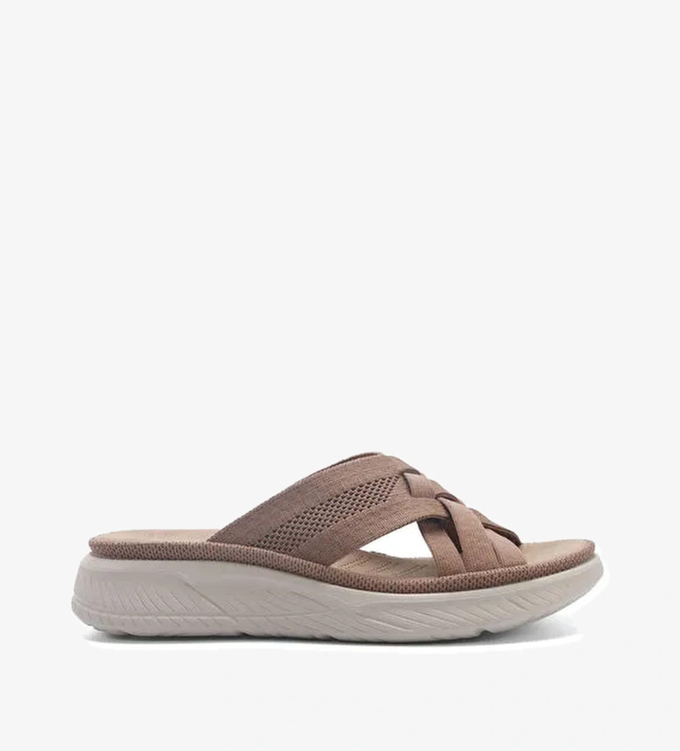 TRV2758.ZFX Taba Kadın Terlik - Görsel 1