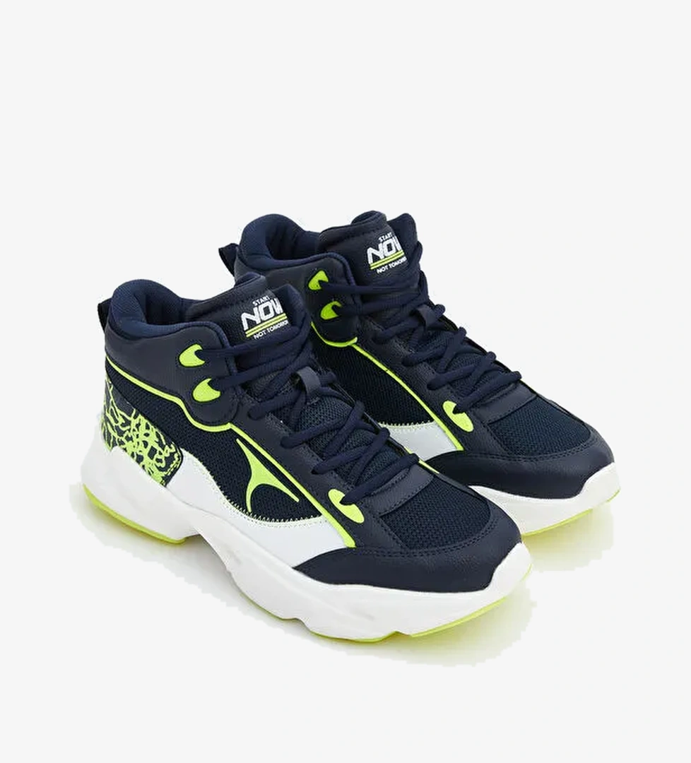 Baskılı Erkek Çocuk Spor Ayakkabı - Görsel 1