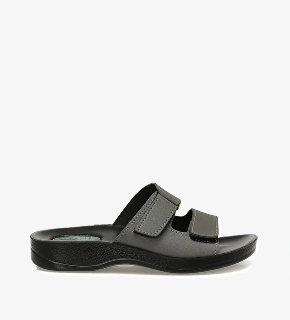 607015.Z5PR Antrasit Kadın Terlik - Görsel 1