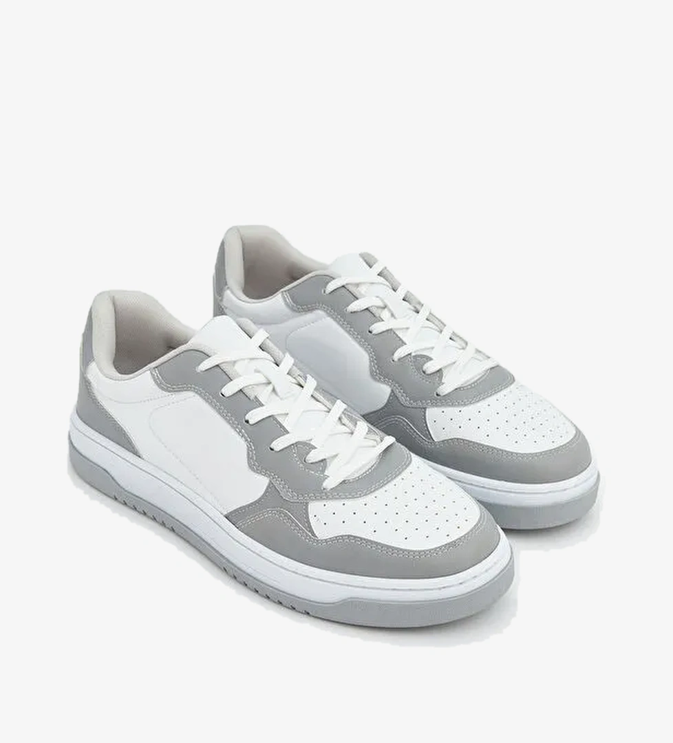 Deri Görünümlü Erkek Spor Ayakkabı