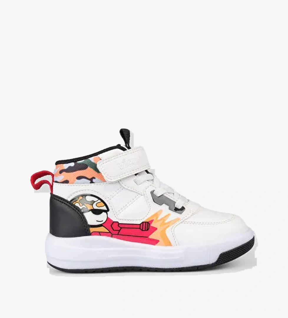 Vicco Dragus Işıklı Erkek Bebek Beyaz Bot model görseli