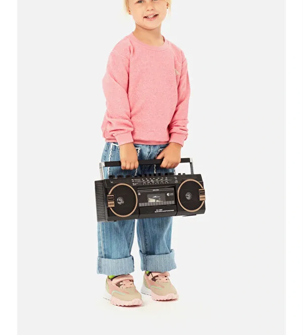 Surf Hafif Kız Okul Öncesi Pudra Spor Ayakkabı - Görsel 1