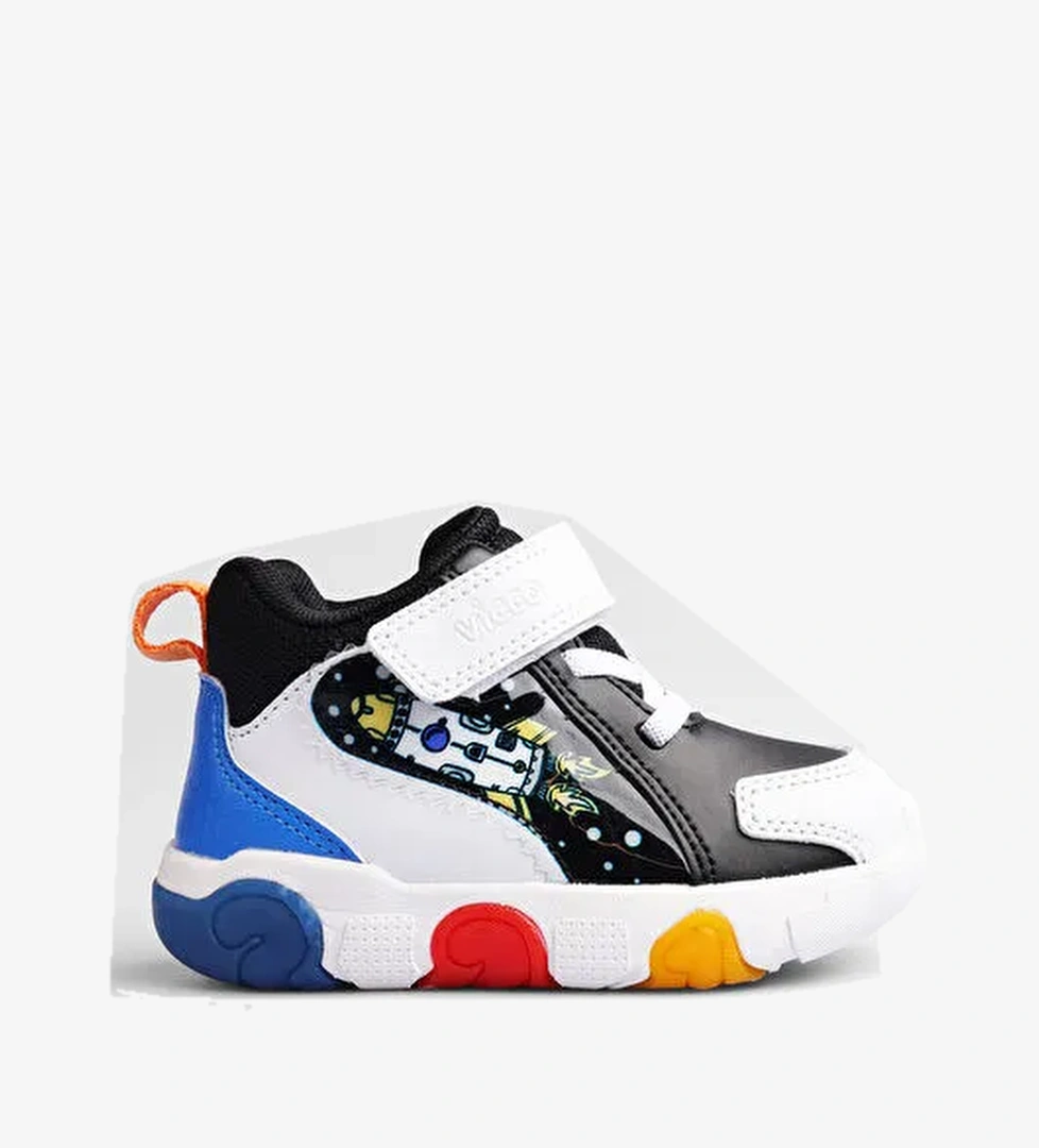 Rocky Işıklı Erkek Bebek Siyah Bot - Görsel 1