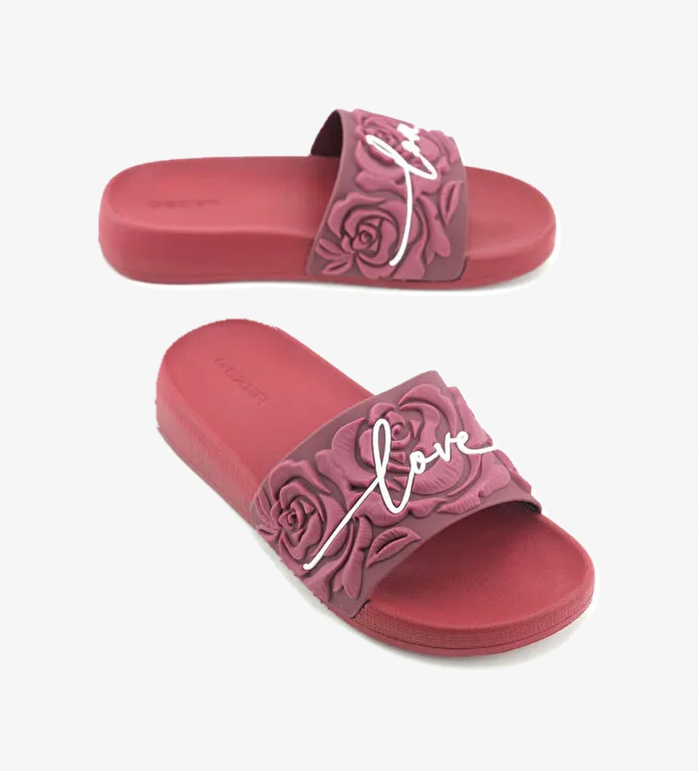 Kadın Yazlık Rahat Taban Ev Bahçe Günlük Terlik