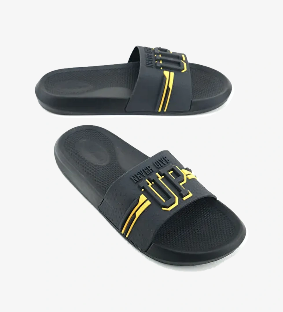 Erkek Yazlık PU Islak Zemine Uygun Ev Banyo Bahçe Havuz Terlik