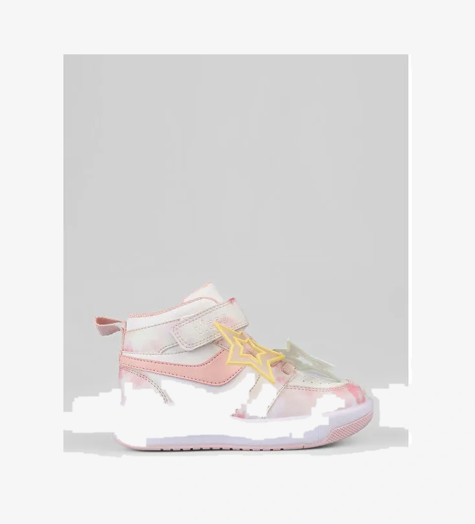 Vicco Vicco Ayakkabı Işıklı Kız Okul Yenni Öncesi Pudra Bot model görseli