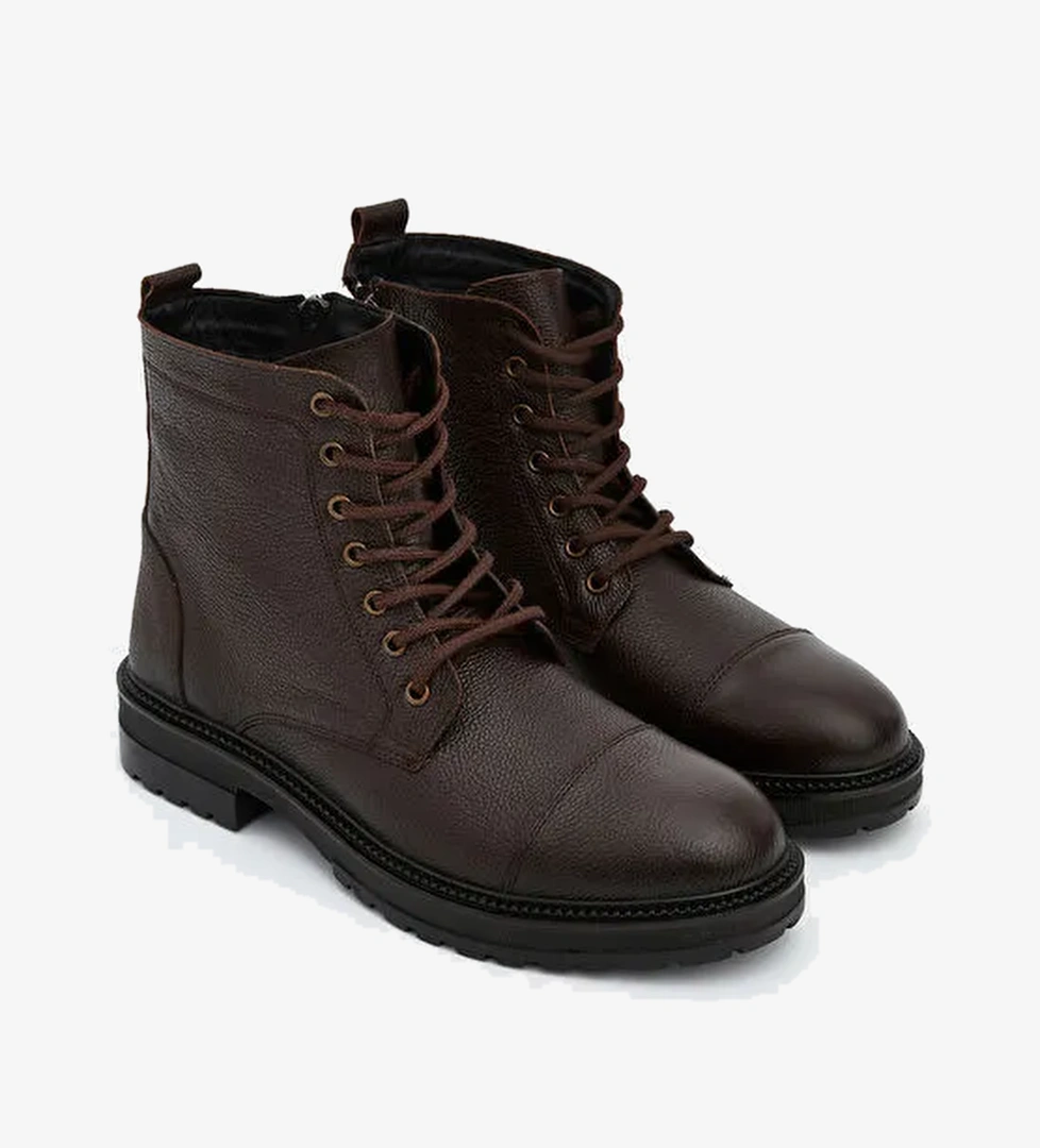 Lcw Steps Hakiki Deri Erkek Bot model görseli