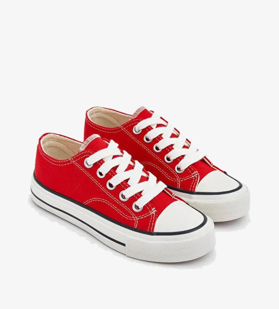 Bağcıklı Kız Çocuk Spor Ayakkabı