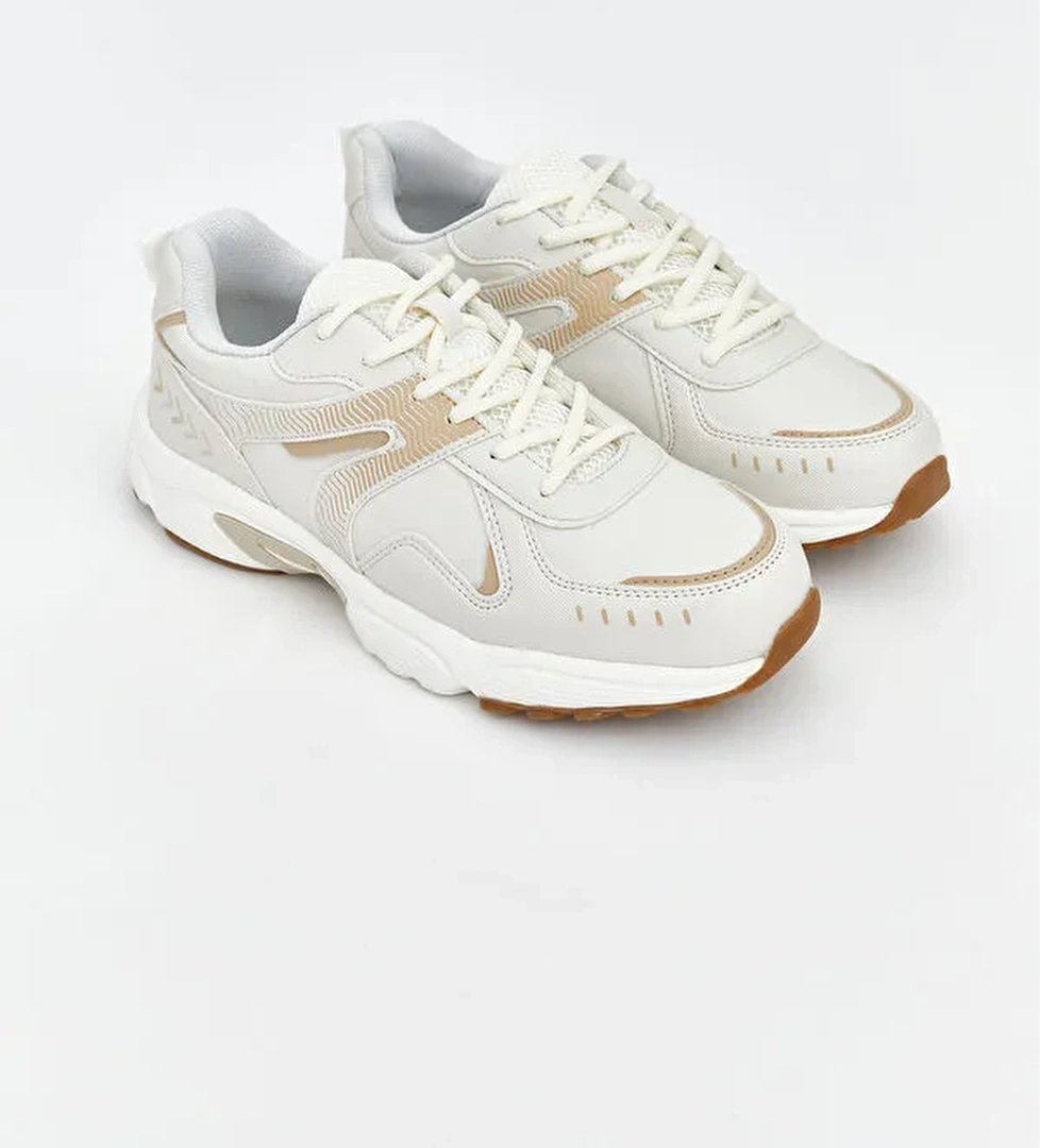 Bağcıklı Kadın Spor Ayakkabı - Görsel 1