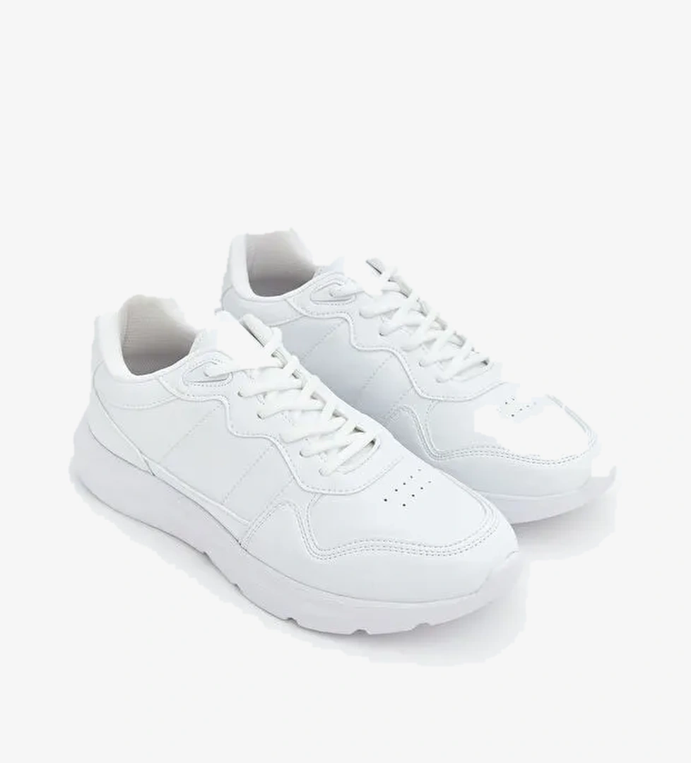 Koor Deri Görünümlü Erkek Spor Ayakkabı model görseli