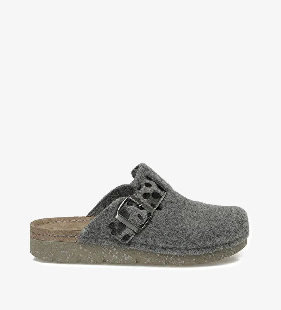 Polaris 609034.Z5PR Gri Kadın Sabo Terlik model görseli