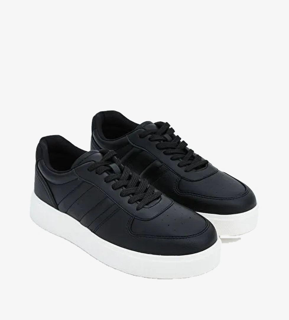 Lcw Steps Beyaz Lcw Steps Deri Görünümlü Erkek Spor Ayakkabı