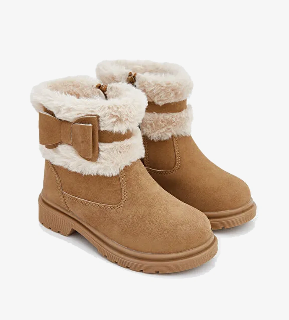 Lcw Steps Süet Görünümlü Kız Bebek Bot model görseli