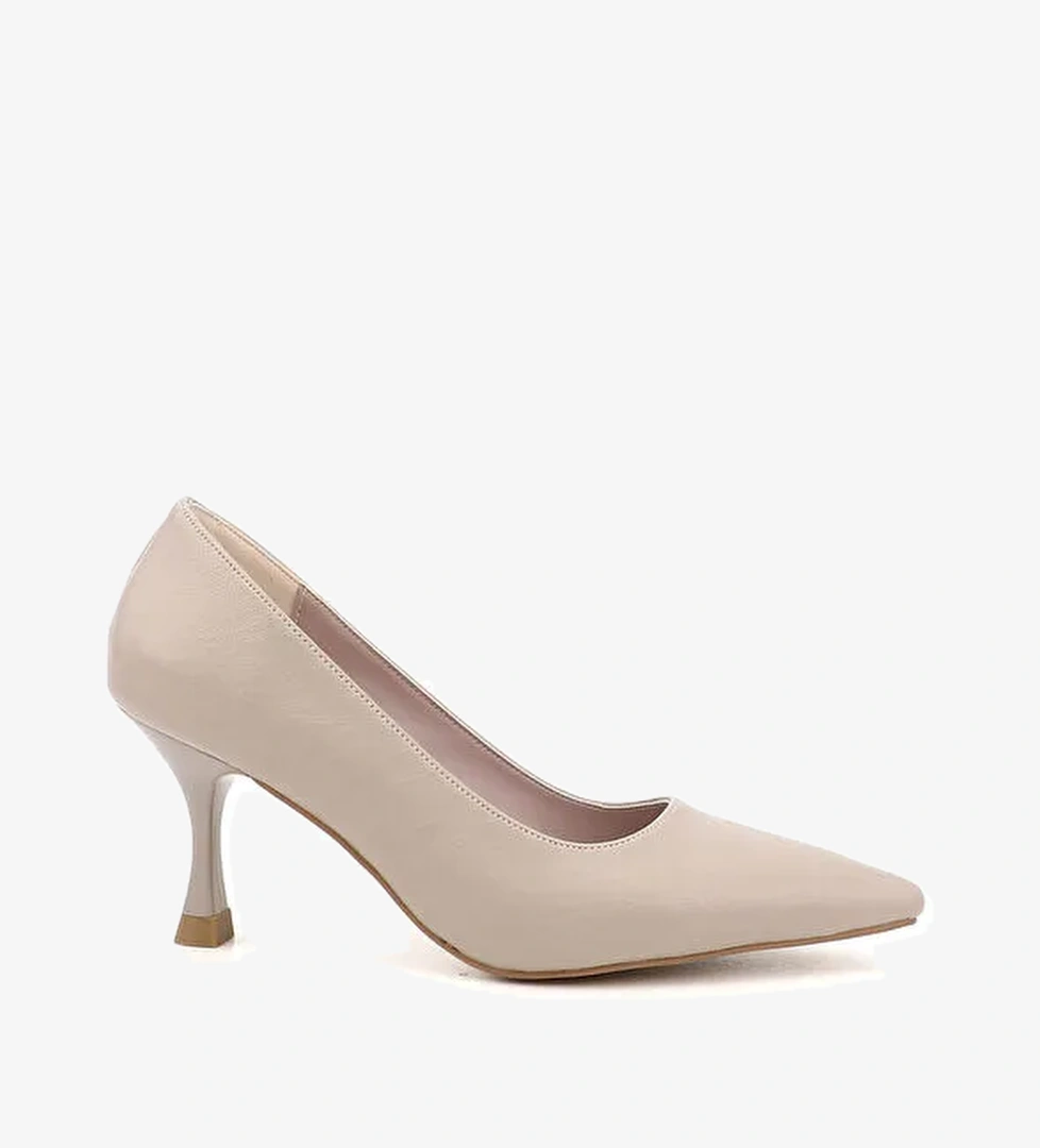 Kadın TEN Sivri Burun Kadeh Ökçe Stiletto - Görsel 1