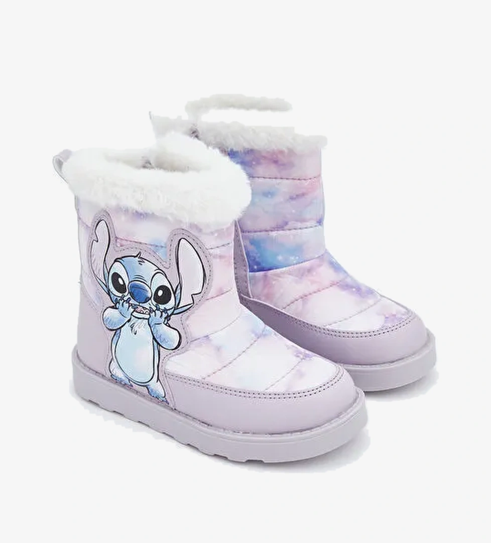 Stitch Nakışlı Kız Bebek Bot - Görsel 1