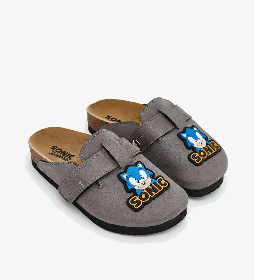 Sonic Baskılı Erkek Çocuk Terlik - Görsel 1