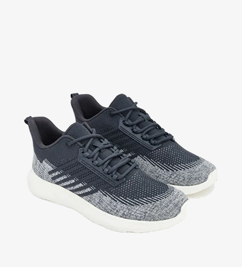 Lcw Steps Gri Lcw Steps Bağcıklı Erkek Spor Ayakkabı