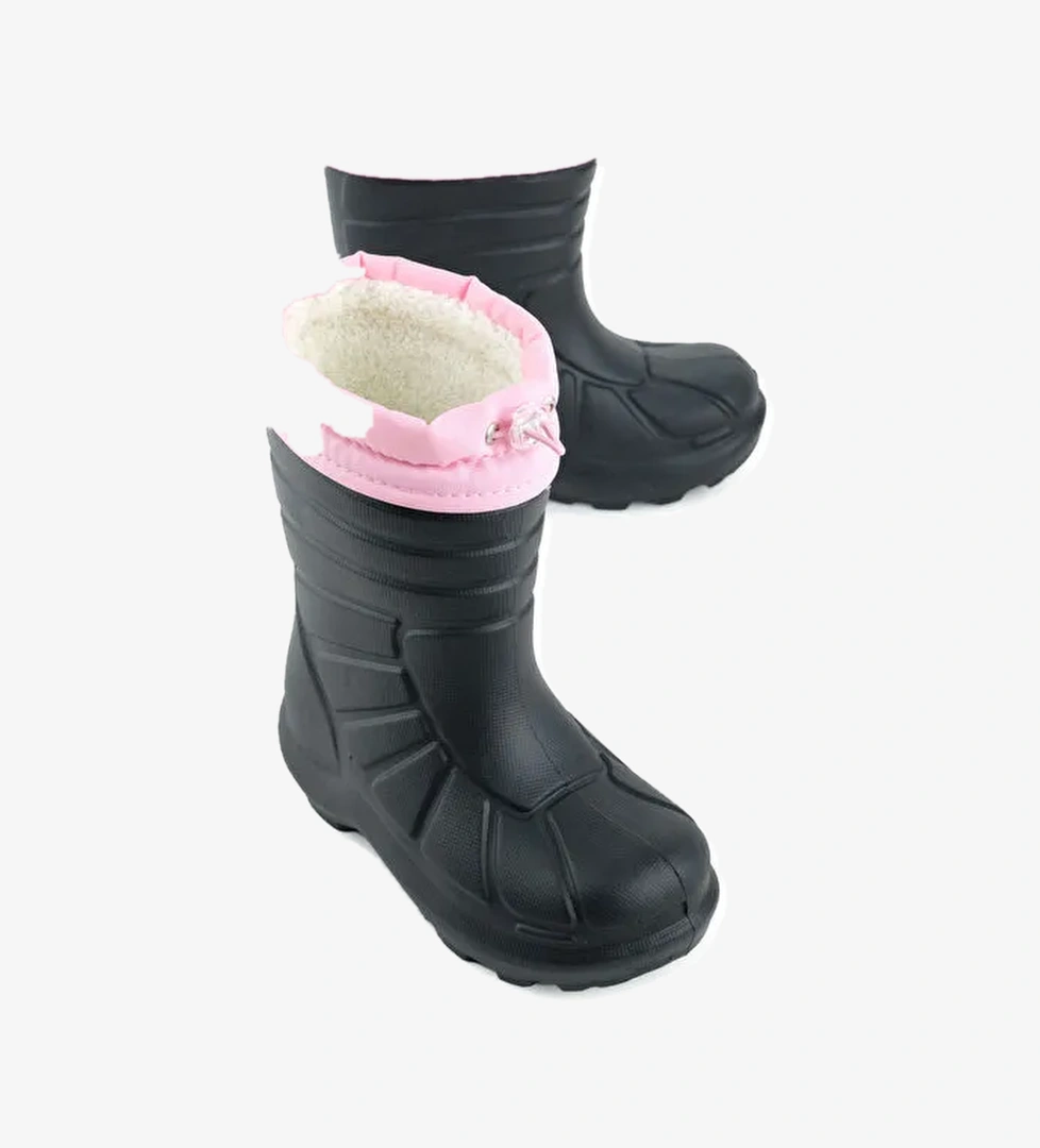 Kız Çocuk Kışlık Eva Boğazdan Lastikli Sessiz Taban Kar Bot Çizme - Görsel 1