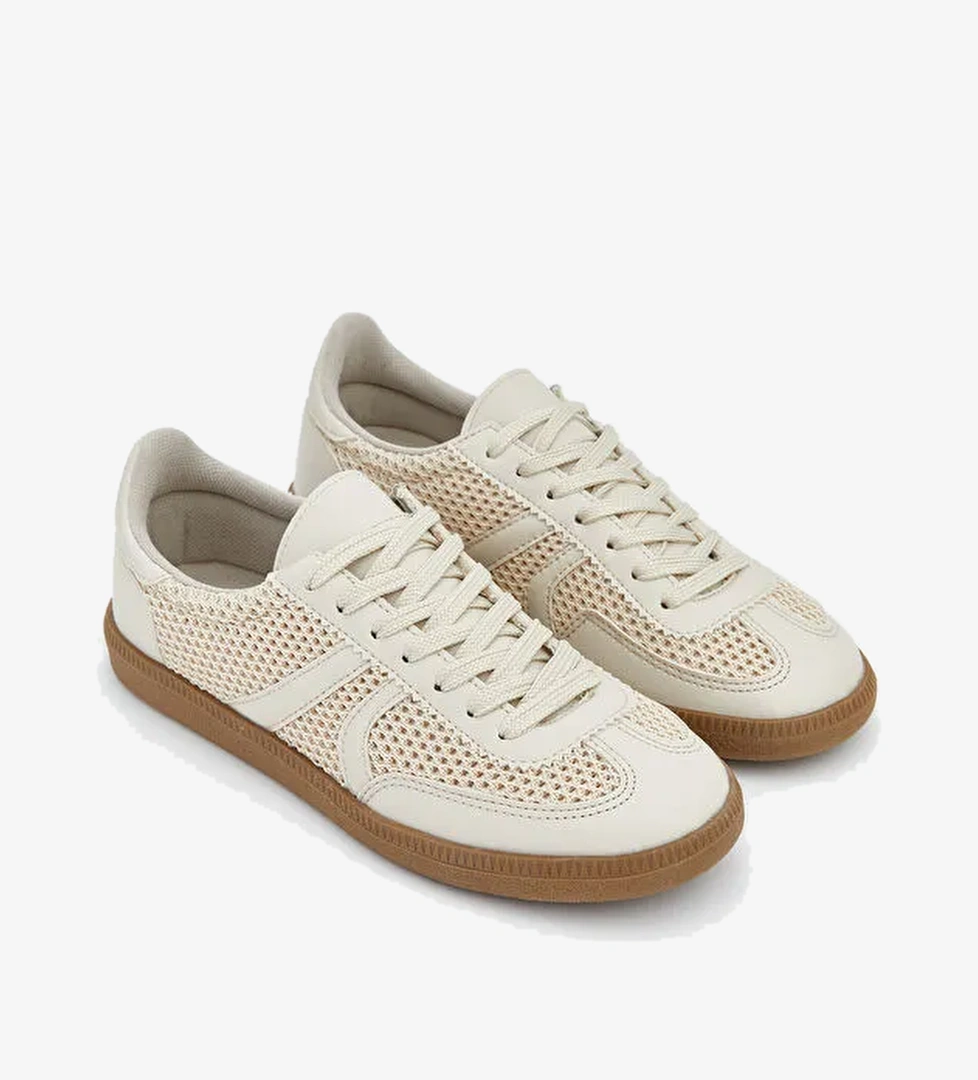 Bağcıklı Kadın Spor Ayakkabı - Görsel 1