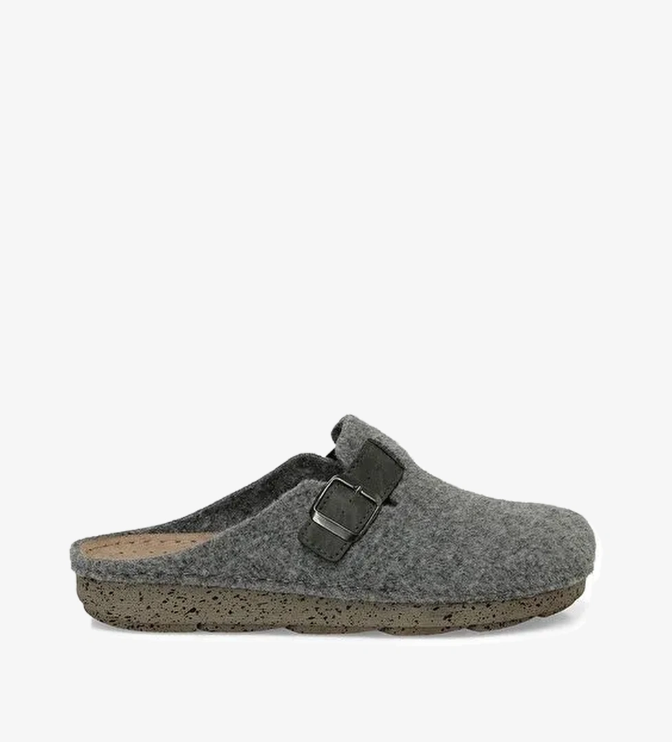 610017.M5PR GRI Erkek Önü Kapalı Ayakkabı - Görsel 1