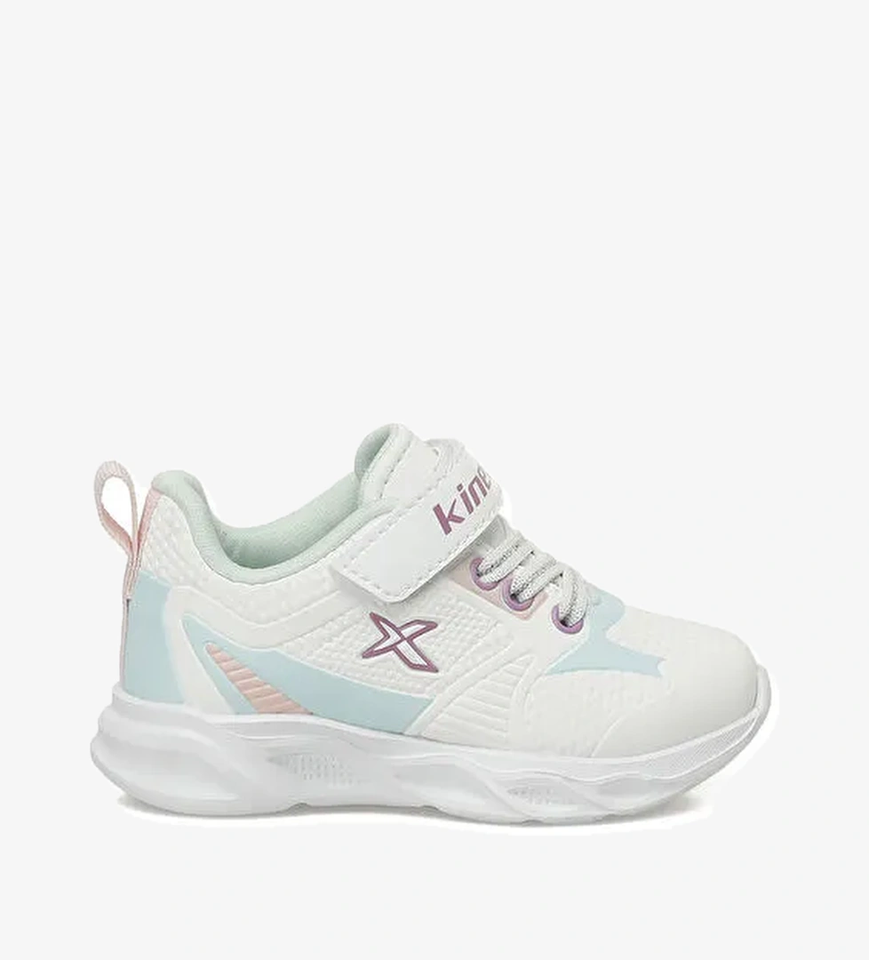 LISTER PU J B 5PR Beyaz Kız Çocuk Spor Ayakkabı - Görsel 1