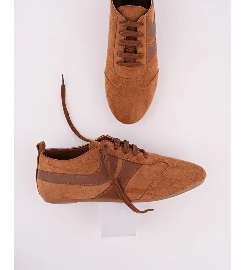 VİBE Bağcıklı Günlük Kadın Sneaker Spor Ayakkabı