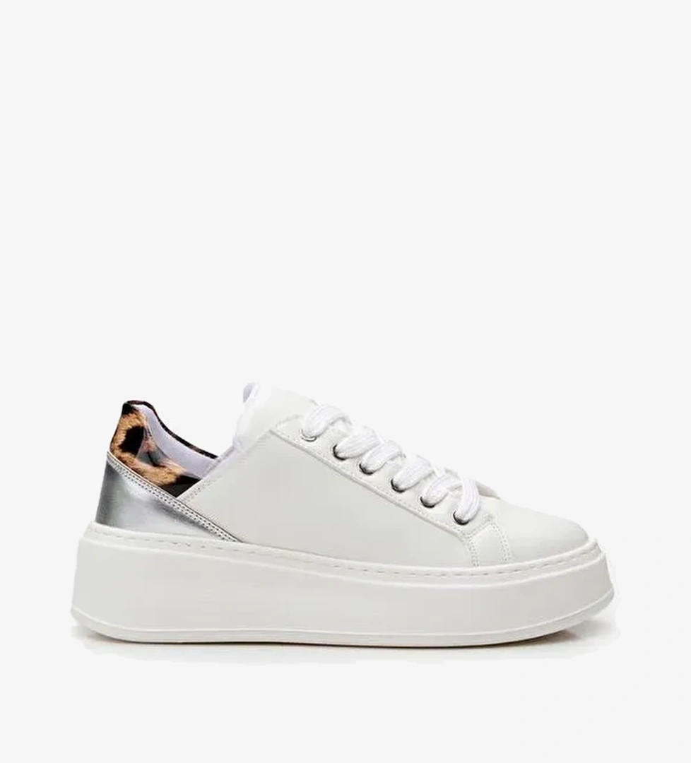 Beyaz Kadın Günlük Ayakkabı - Görsel 1