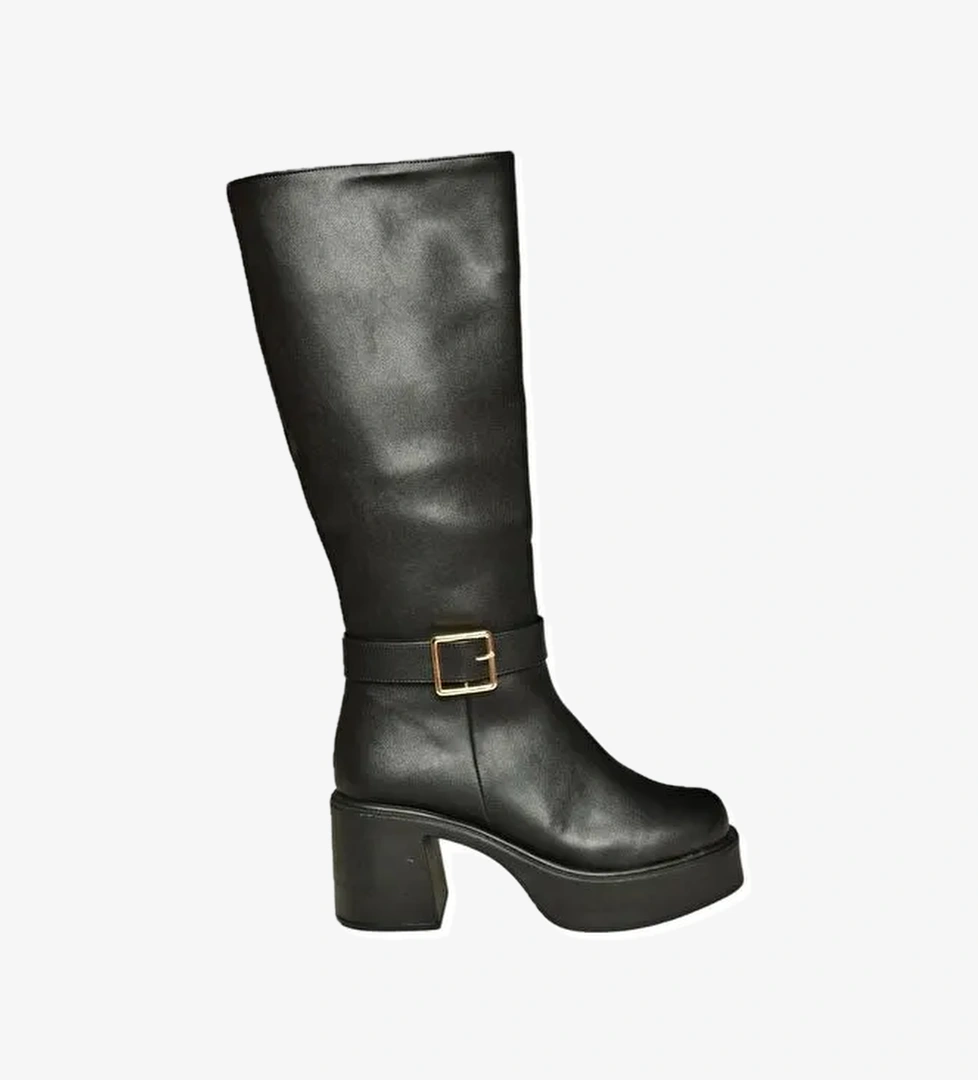 Siyah Kadın Çizme V726454109 - Görsel 1