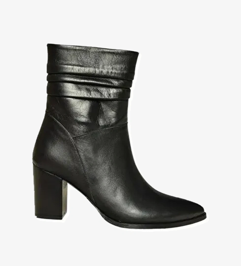 Fox Shoes Siyah Taba Kadın Bot V398095103 model görseli