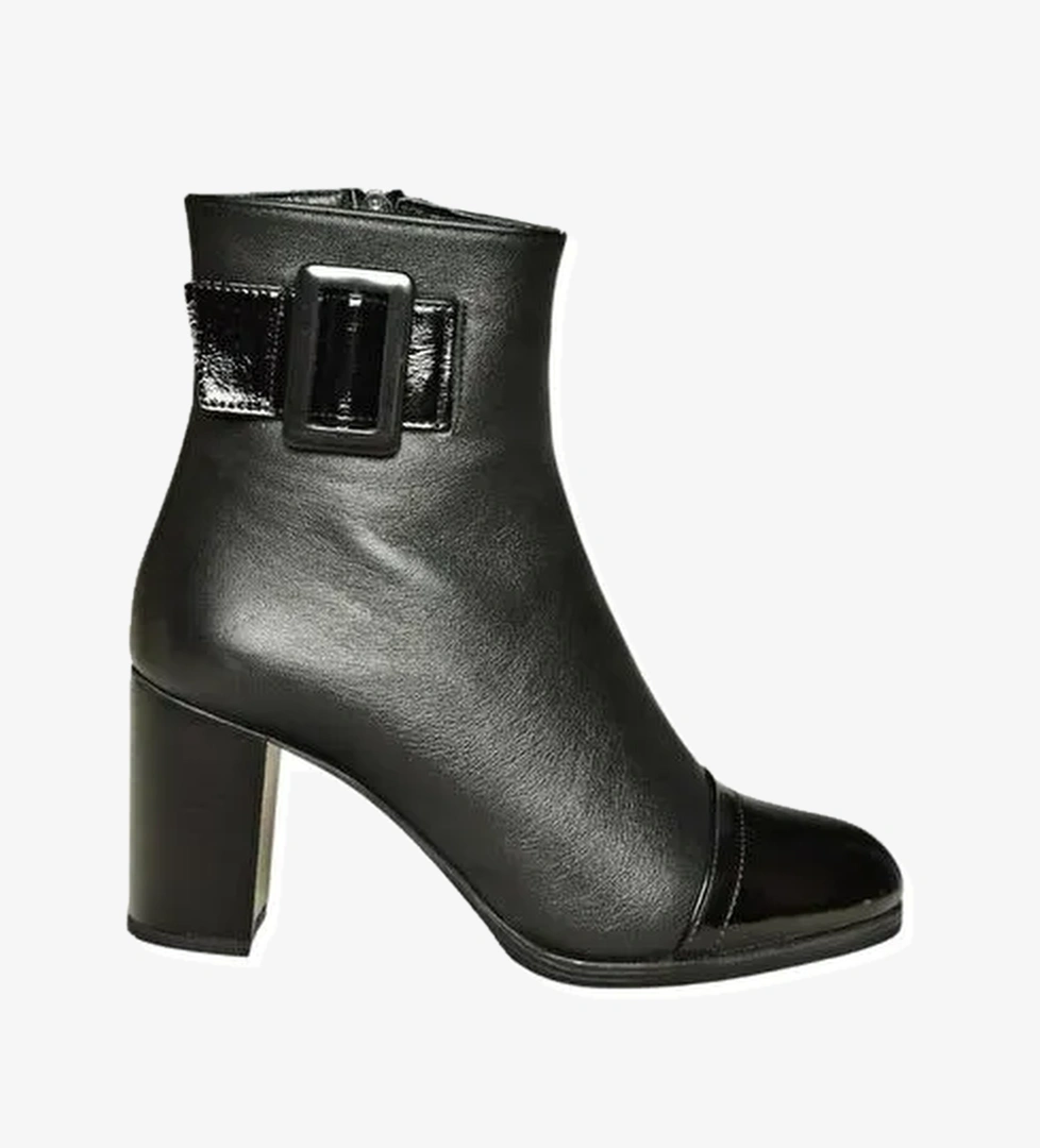 Siyah Kadın Bot V468210503 - Görsel 1